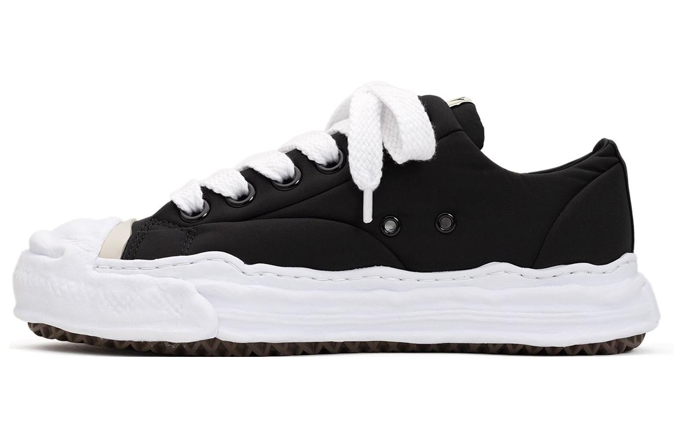 Maison Mihara Yasuhiro Hank Sole Nylon Puffer Low 'Black'