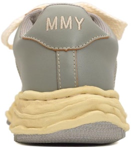 MIHARA YASUHIRO三原康裕 Wayne 皮革圓頭平底綁帶低筒板鞋 男女同款 4