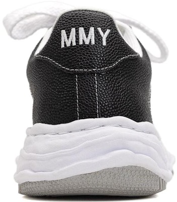 MIHARA YASUHIRO Maison Wayne OG Sole Embossed Leather Low 'Black White' A11FW712 Lookbook MIHARA YASUHIRO Maison Wayne OG Sole Embossed Leather Low 'Black White' A11FW712