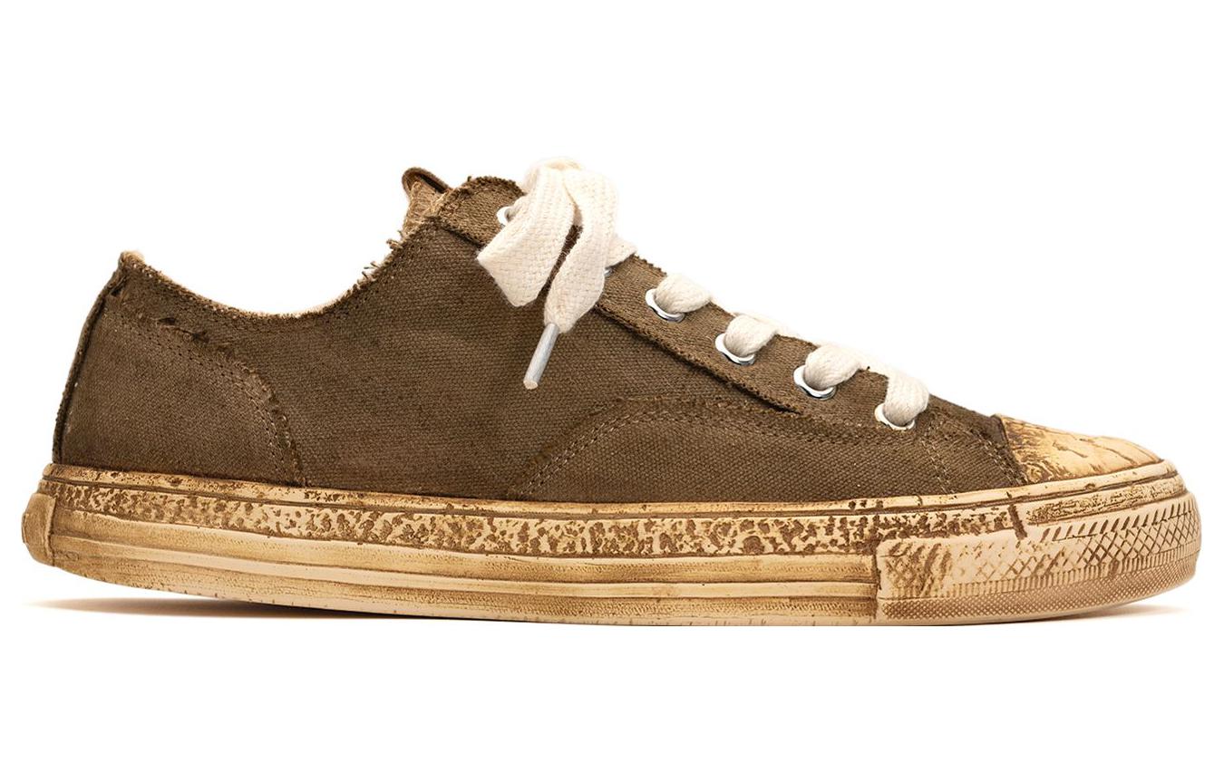 PAST Sole 6 Hole Over-dyed CV Low-top Sneaker 'Green' 圖 11