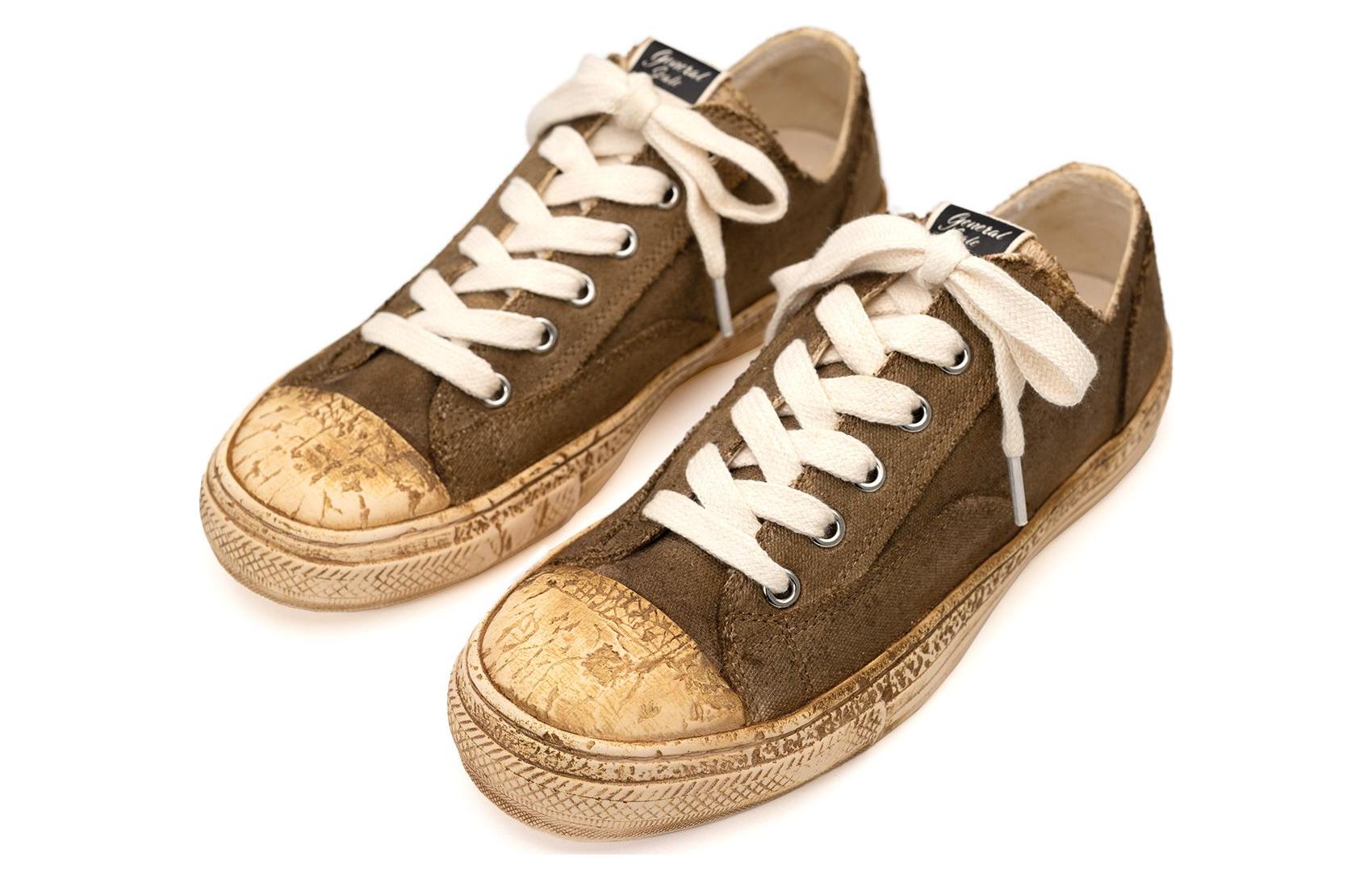 PAST Sole 6 Hole Over-dyed CV Low-top Sneaker 'Green' 圖 12