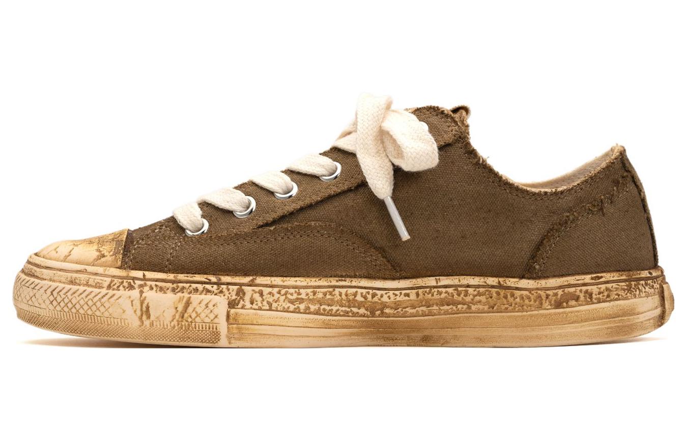 PAST Sole 6 Hole Over-dyed CV Low-top Sneaker 'Green' 圖 10