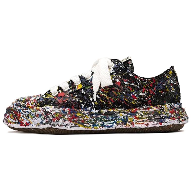 MIHARA YASUHIRO Peterson Low-Top Sneakers Black Casual Minimalist Design A14FW725-BLACK