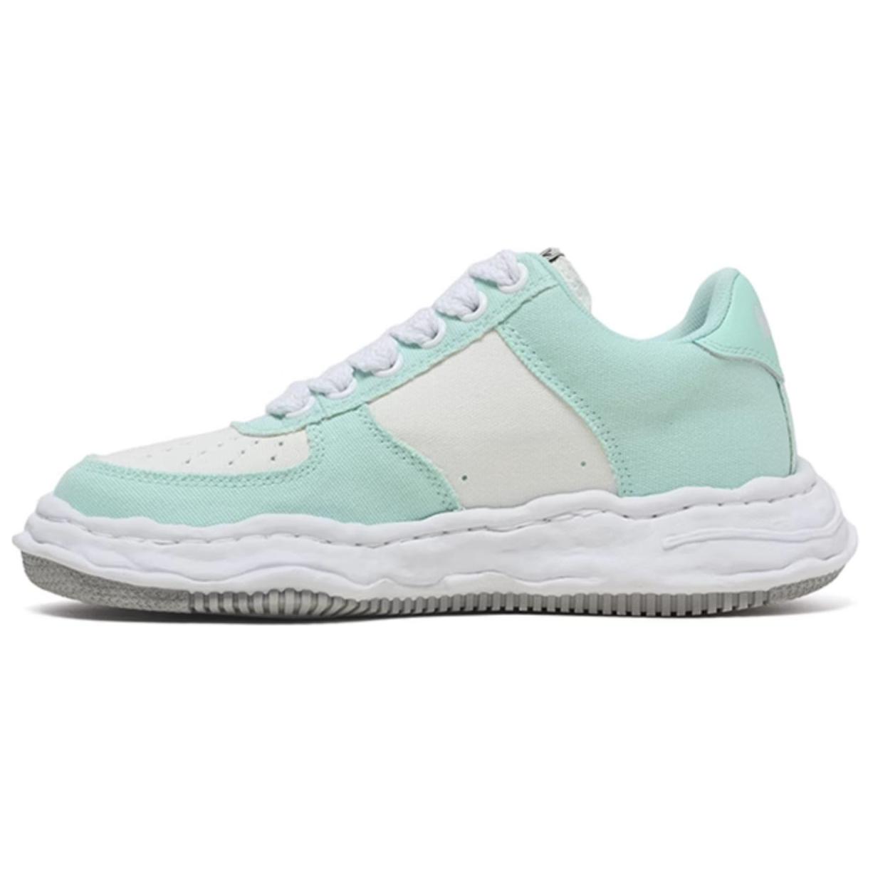MIHARA YASUHIRO Wayne Green Casual Lifestyle Sneakers. A10FW720BLUWHT Limited Time Offer