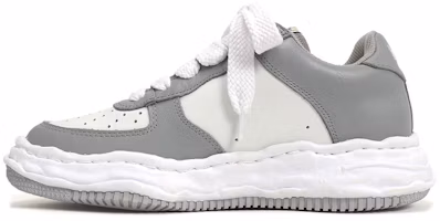 MIHARA YASUHIRO Wayne OG Leather Grey White Low-Top Fashion Sneakers A08FW706 Gray White MIHARA YASUHIRO Wayne OG Leather Grey White Low-Top Fashion Sneakers A08FW706 Gray White