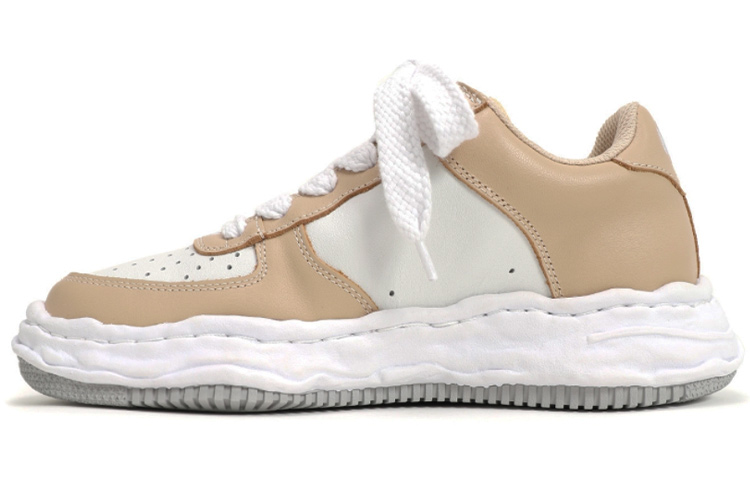 MIHARA YASUHIRO Wayne OG Low-Top Casual Sneakers Beige . A08FW706 Off-White