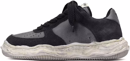 MIHARA YASUHIRO Wayne OG Sole Distressed Black Leather Fashion Sneakers. A10FW710 Black MIHARA YASUHIRO Wayne OG Sole Distressed Black Leather Fashion Sneakers. A10FW710 Black