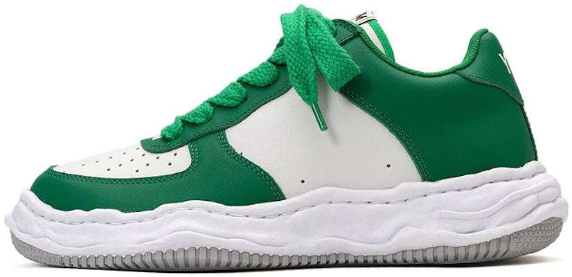 MIHARA YASUHIRO Wayne Original Lage Sneakers Wit Groen. A08FW706 White Green Buy MIHARA YASUHIRO Wayne Original Lage Sneakers Wit Groen. A08FW706 White Green