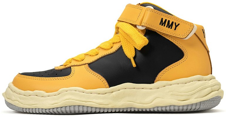 Sneakers Alte MIHARA YASUHIRO Wayne VL OG Pelle Nero Giallo. A09FW729 Black and Yellow Buy Sneakers Alte MIHARA YASUHIRO Wayne VL OG Pelle Nero Giallo. A09FW729 Black and Yellow