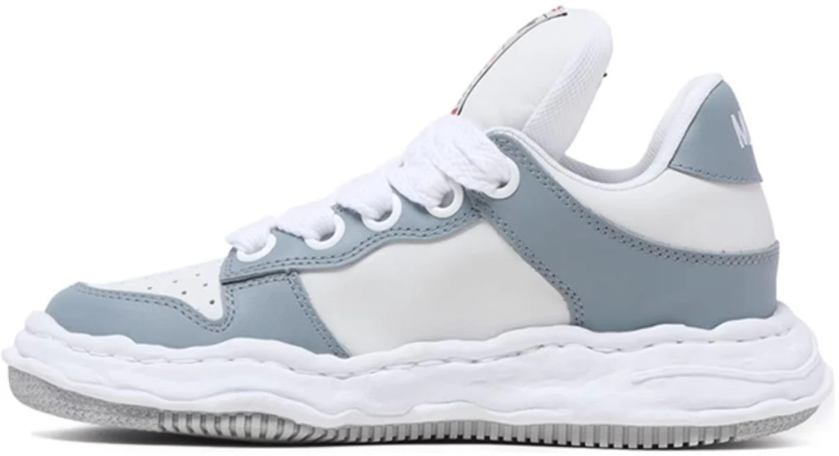mihara-yasuhiro-white-leather-casual-sneakers-fashion-simple-style-a12-fw-718-grywht-limited-time-only