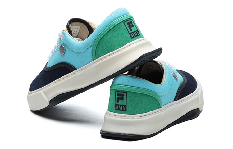 Purchase MIHARA YASUHIRO/三原康裕 x FILA斐樂 FM 10 低筒 板鞋 男款 紐扣藍