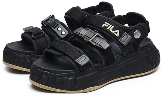 FILA FM-15 x Mihara Yasuhiro Sandals 'Black' F12M224403FBK Order FILA FM-15 x Mihara Yasuhiro Sandals 'Black' F12M224403FBK