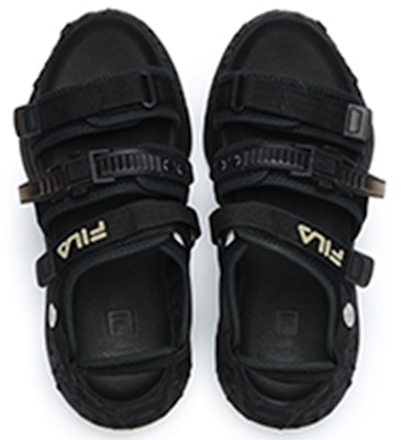 FILA FM-15 x Mihara Yasuhiro Sandals 'Black' F12M224403FBK Lookbook FILA FM-15 x Mihara Yasuhiro Sandals 'Black' F12M224403FBK