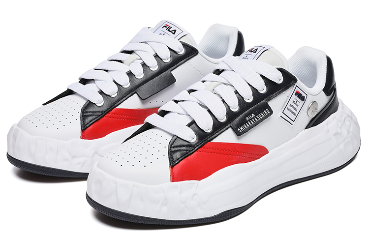 Order FILA x MIHARA YASUHIRO Sepatu Putih Hitam Merah F12M234207FWN