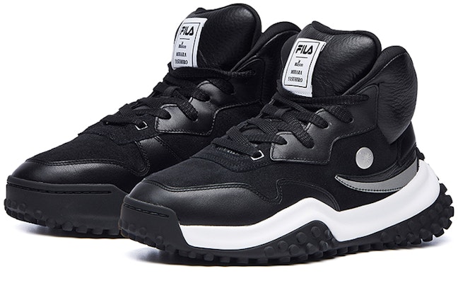 FILA MIHARA x FM-2 High Running Shoes Black/ 'White' F12M044118FBK Lookbook FILA MIHARA x FM-2 High Running Shoes Black/ 'White' F12M044118FBK