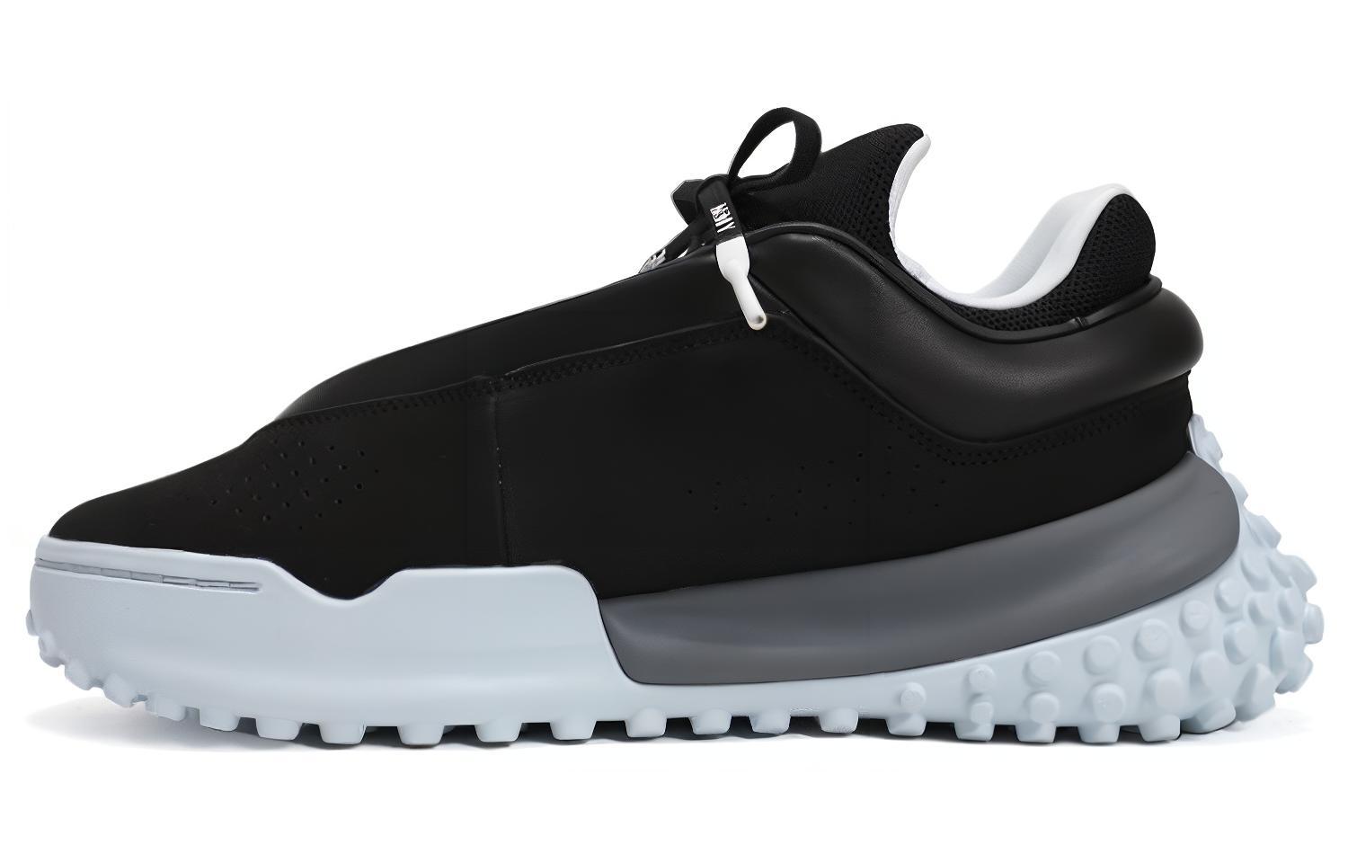 MIHARA YASUHIRO x FILA Low-Top Casual Shoes Black. P06FW136 Black Color
