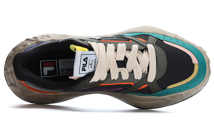 Lookbook MIHARA YASUHIRO/三原康裕 x FILA斐乐 防滑耐磨 低筒 运动休闲鞋 男款 黑色