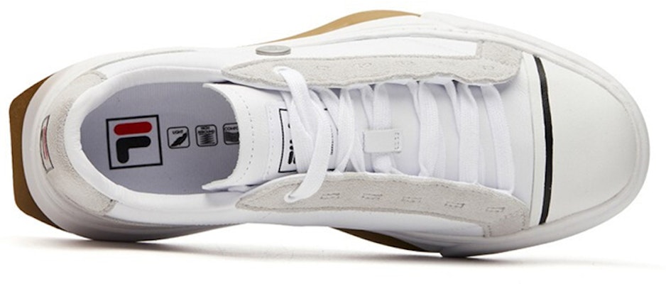 FILA Mihara x Low-Top Sneakers /Kelabu 'Putih' F12M044339FWL Shop FILA Mihara x Low-Top Sneakers /Kelabu 'Putih' F12M044339FWL