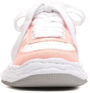 Maison Mihara Yasuhiro Wayne OG Sole Canvas Rendah 'Hitam Putih' A10FW720 3