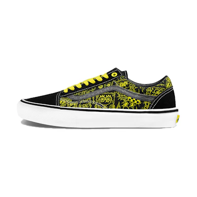 Mike Gigliotti SpongeBob SquarePants Vans Skate Old Skool 'Black Yellow'