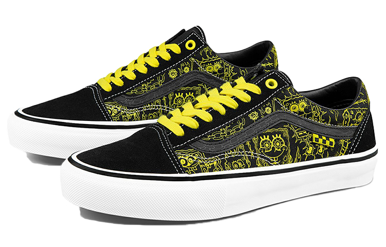Order Mike Gigliotti x Bob Esponja x Vans Skate Old Skool 'Negro Amarillo' VN0A5FCBZAU