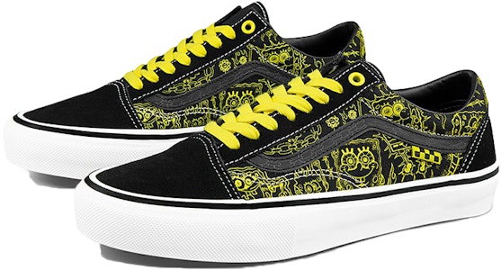 Mike Gigliotti x Bob Esponja x Vans Skate Old Skool 'Negro Amarillo' VN0A5FCBZAU Order Mike Gigliotti x Bob Esponja x Vans Skate Old Skool 'Negro Amarillo' VN0A5FCBZAU