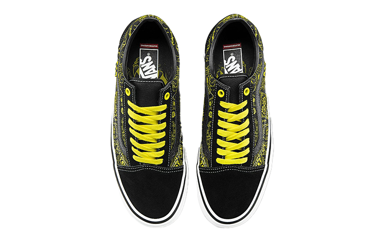 Lookbook Mike Gigliotti x Bob Esponja x Vans Skate Old Skool 'Negro Amarillo' VN0A5FCBZAU