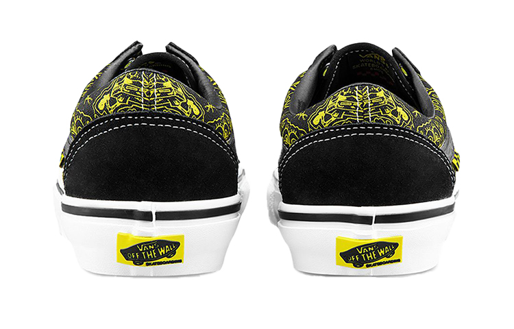 Shop Mike Gigliotti x Bob Esponja x Vans Skate Old Skool 'Negro Amarillo' VN0A5FCBZAU