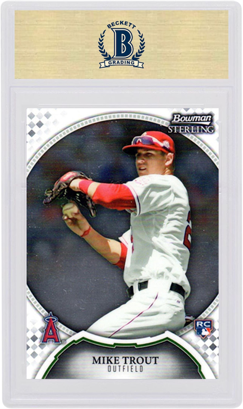 Order Mike Trout 2011 Bowman Sterling Rookie Pemula