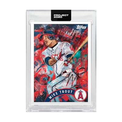 Mike Trout 2011 Topps Project 2020 Andrew Thiele /13200 #35