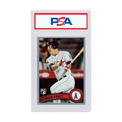Mike Trout 2011 Topps Update Rookie Wal-Mart Blue Border #US175