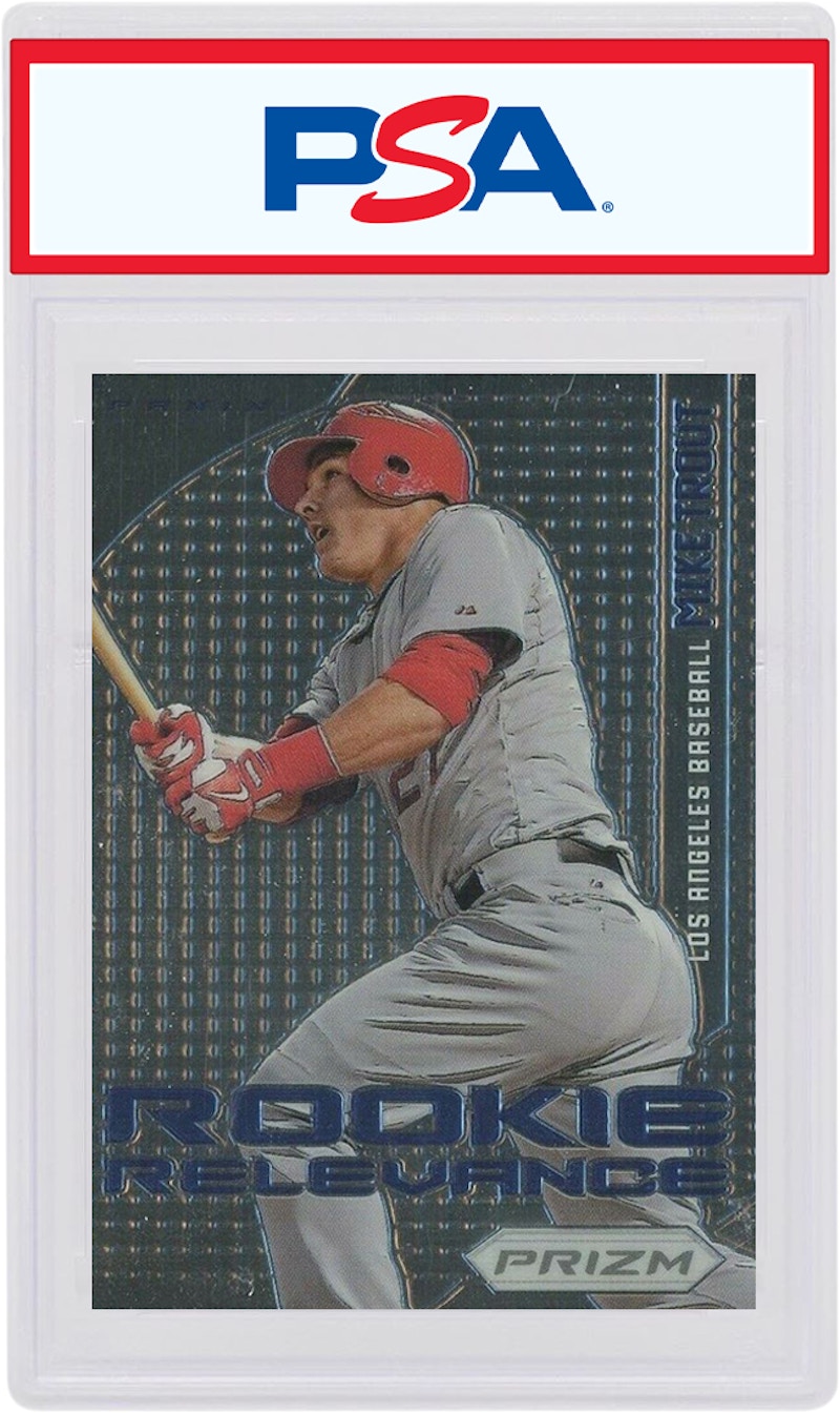 Buy Mike Trout 2012 Panini Prizm Rookie Relevance #RR1 tarjeta coleccionable