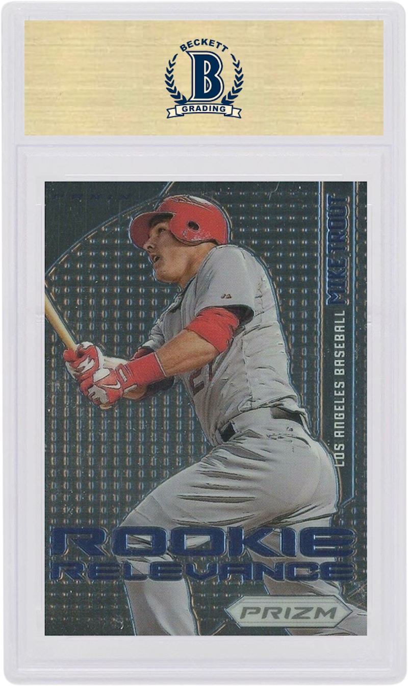 Mike Trout 2012 Panini Prizm Rookie Relevance #RR1 圖 2