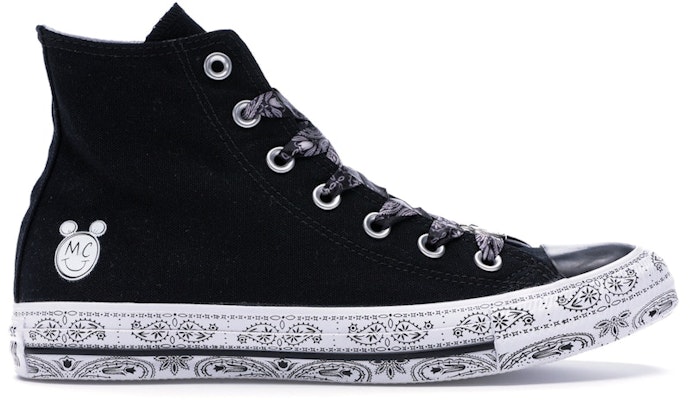 Miley Cyrus x Converse Chuck Taylor All Star Hi Black 162234C