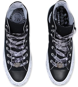 마일리 사이러스 x 컨버스 척 테일러 올스타 하이 '블랙' 162234C Purchase 마일리 사이러스 x 컨버스 척 테일러 올스타 하이 '블랙' 162234C