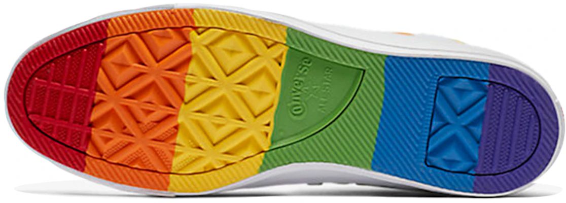 Miley Cyrus x 匡威Chuck Taylor All Star高帮'骄傲'联名款 162252C Purchase Miley Cyrus x 匡威Chuck Taylor All Star高帮'骄傲'联名款 162252C