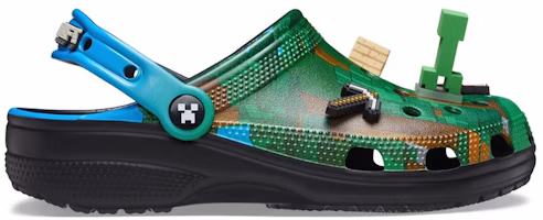 Minecraft x Crocs Classic Clog 'Dark Forest' 210829-90H Minecraft x Crocs Classic Clog 'Dark Forest' 210829-90H