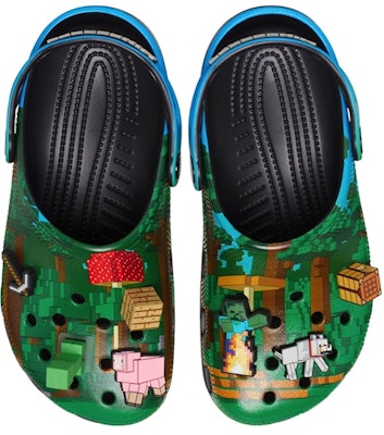 Minecraft x Crocs Classic Clog 'Dark Forest' 210829-90H Order Minecraft x Crocs Classic Clog 'Dark Forest' 210829-90H