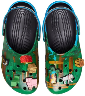 Zuecos Clásicos Minecraft x Crocs 'Bosque Oscuro' 210829-90H Shop Zuecos Clásicos Minecraft x Crocs 'Bosque Oscuro' 210829-90H