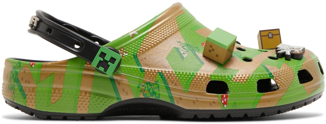 Minecraft x Crocs Classic Clog 'Grass Block' 208472-90H Buy Minecraft x Crocs Classic Clog 'Grass Block' 208472-90H