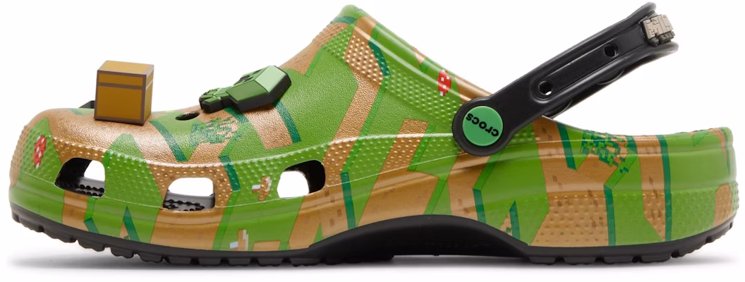 Minecraft x Crocs Classic Clog 'Grass Block' 208472-90H Lookbook Minecraft x Crocs Classic Clog 'Grass Block' 208472-90H