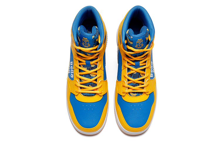 Order Minions 361° x Kasut Skate Bertapak Tinggi 'Kuning' 672016611-1