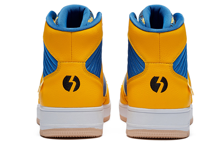 Lookbook Minions 361° x Kasut Skate Bertapak Tinggi 'Kuning' 672016611-1