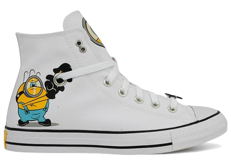 Minions x Converse Chuck Taylor All Star Hi 'White Yellow' A21403C