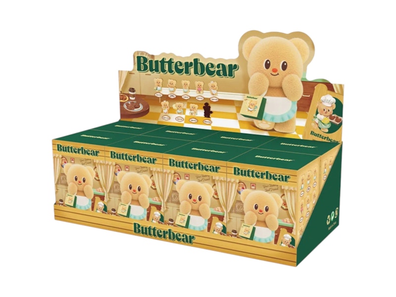 Miniso Butterbear Business Day Series Figures Sealed Case (8 Blind Box)