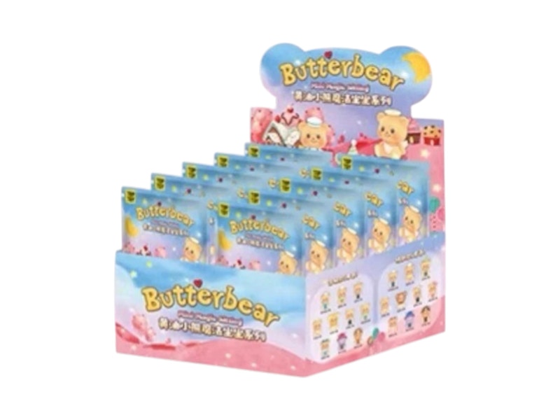 Miniso Top Toy Butterbear Magic Sitting Series Mini Figures Sealed Case (10 Blind Box)