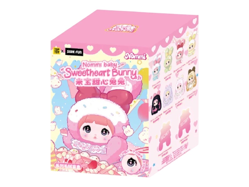 Miniso Top Toy Nommi Baby Sweetheart Bunny Plush Single Blind Box