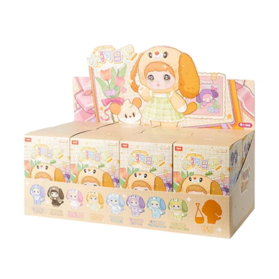 Miniso Top Toy Nommi Puppy Diary Series Plush Sealed Case (8 Blind Box)