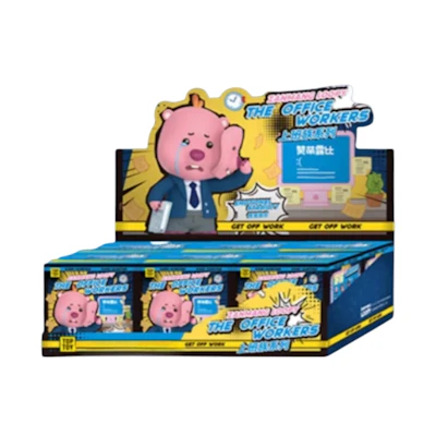 Miniso Top Toy Zanmang Loopy The Office Workers Series Figures Sealed Case (6 Blind Box)