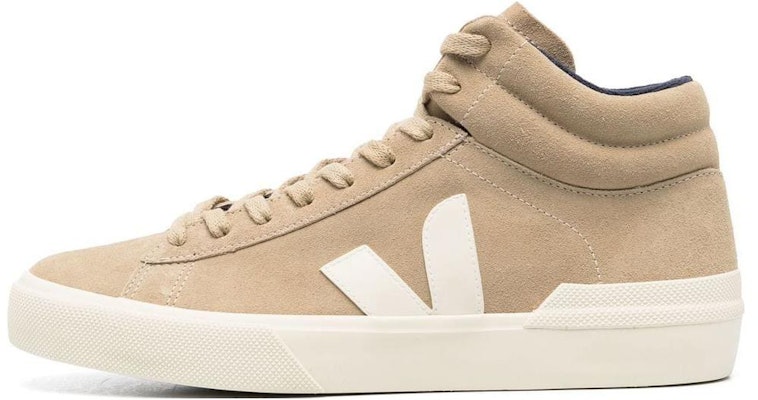 VEJA Minotaur 皮革 圓頭系帶高幫 時尚板鞋 男女同款 卡其色 Buy VEJA Minotaur 皮革 圓頭系帶高幫 時尚板鞋 男女同款 卡其色